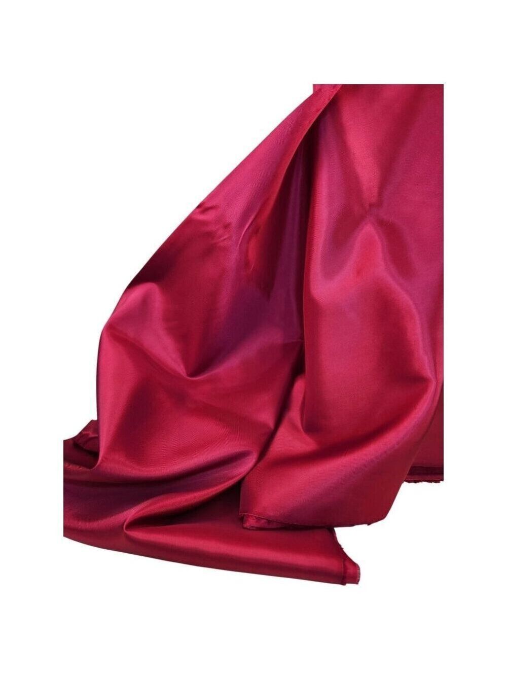 Rich Fuchsia Nylon Lining Fabric Sold Per Yard 42" Wide Smooth Lightweight